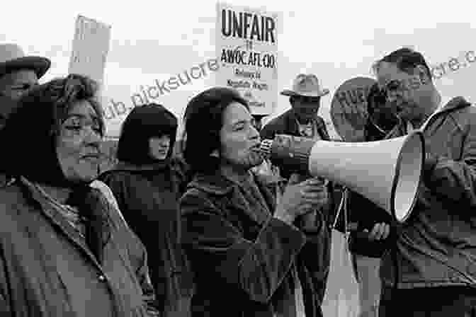 A Black And White Photograph Of César Chávez, A Mexican American Labor Leader, Wearing A White Shirt And A Straw Hat, With A Determined Expression On His Face. The Crusades Of Cesar Chavez: A Biography