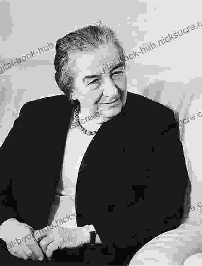 A Black And White Portrait Of Golda Meir, The Former Prime Minister Of Israel, Looking Directly At The Camera With A Determined Expression. Golda Meir: The Life And Legacy Of The Only Woman To Serve As Israel S Prime Minister