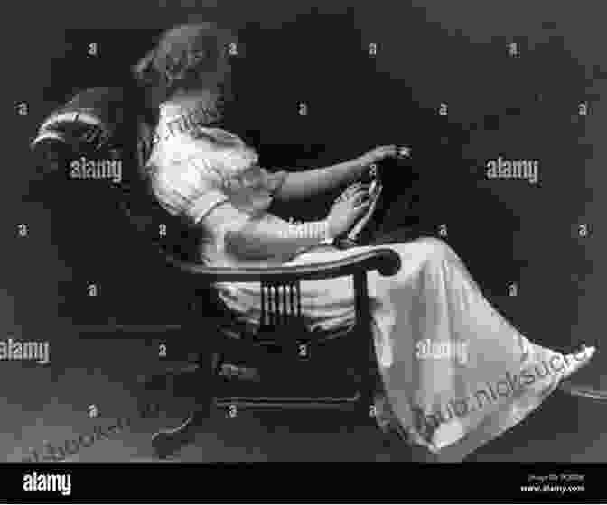 A Black And White Portrait Of Helen Keller Sitting In A Chair, Holding A Book In Her Lap. She Is Looking Up And Smiling. The Story Of My Life (Annotated)