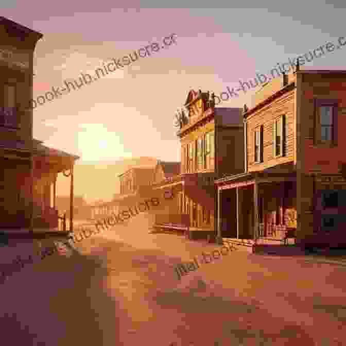 A Bustling Frontier Town With Wooden Buildings And A Dusty Main Street PEOPLE FROM THE OLD WEST THE OLD WEST TRAVEL GUIDE