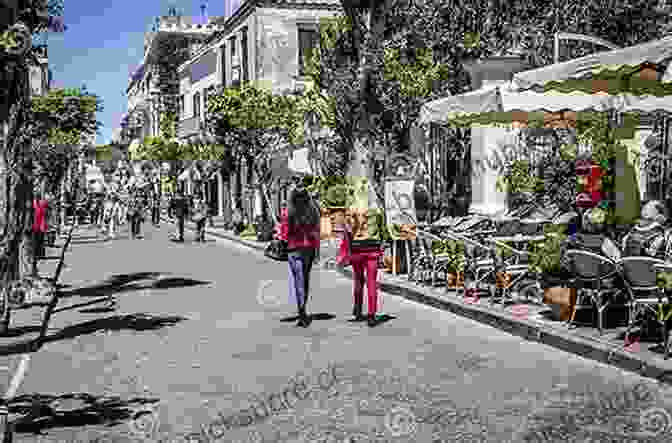 A Bustling Street Scene In Ischia, With Colorful Buildings And Lively Locals Girl By Sea: Love Life And Food On An Italian Island