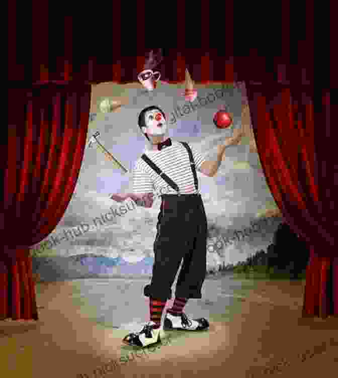 A Clown Performing On Stage, Making The Audience Laugh Discovering The Clown Or The Funny Of Good Acting