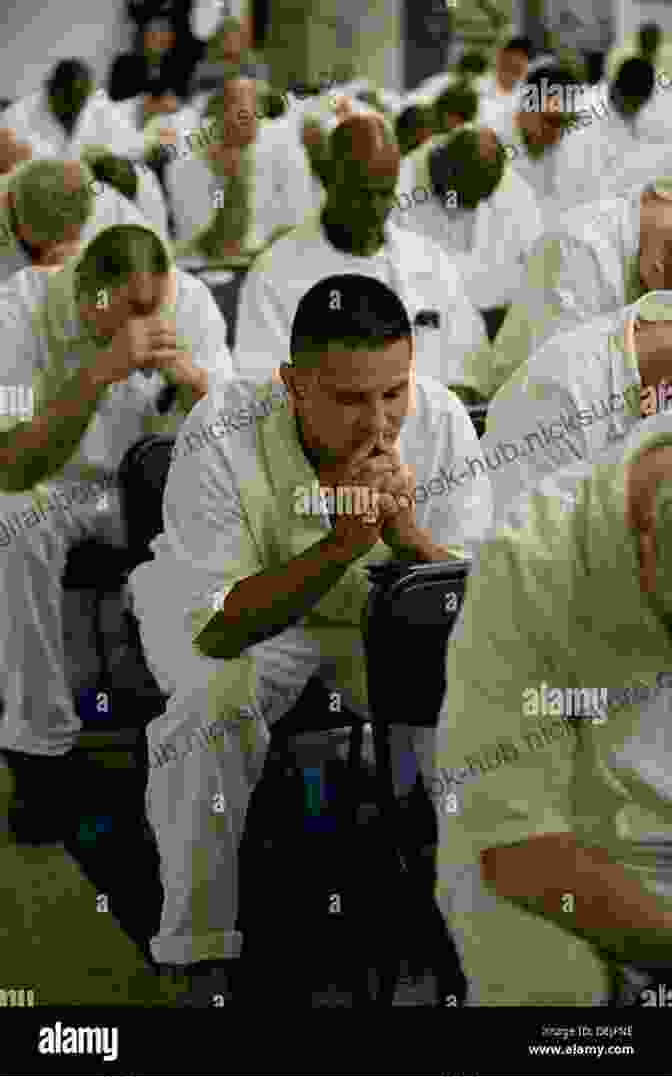 A Group Of Prisoners Listening To A Lecture In Sana'a Central Prison Prison Time In Sana A