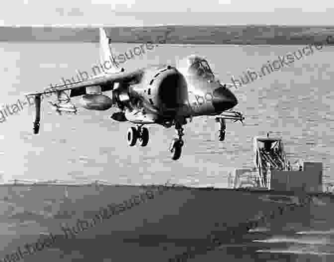 A Harrier Jet Taking Off From An Aircraft Carrier In The Falklands War RAF Harrier Ground Attack: Falklands