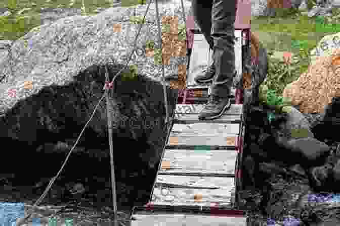 A Hiker Crossing A Narrow Bridge Over A Roaring River Beginner S Luck: Dispatches From The Klamath Mountains