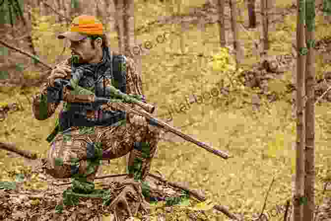 A Hunter With His Rifle, Standing Amidst A Dense Forest, Surrounded By Wildlife Old Lives: In The Chilcotin Backcountry