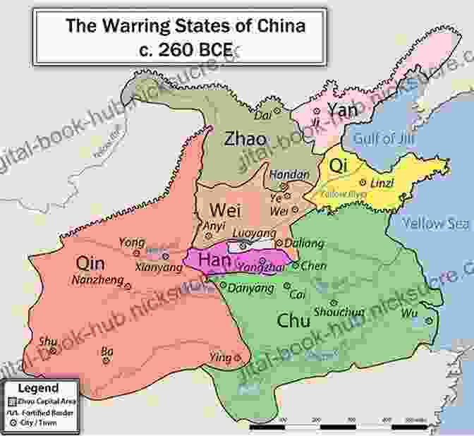 A Map Of China During The Warring States Period. Famous Samurai: The Warring States Period (TOYO Illustrated Editions)