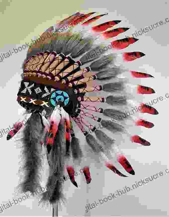 A Native American Chief In Traditional Headdress PEOPLE FROM THE OLD WEST THE OLD WEST TRAVEL GUIDE