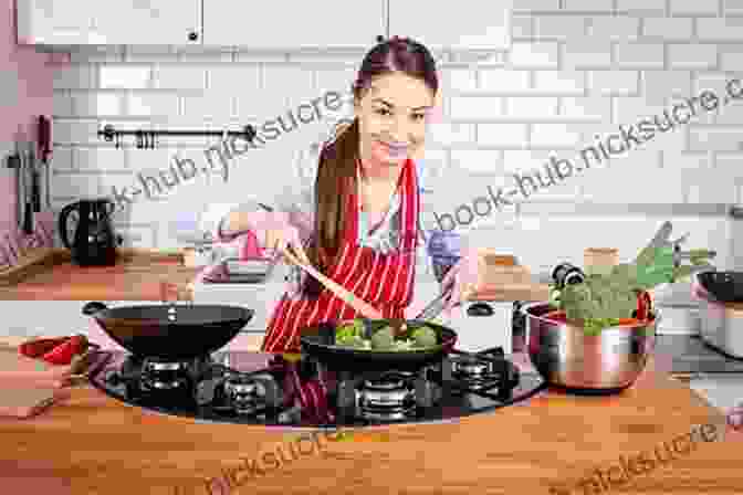 A Photo Of A Woman Cooking In A Kitchen, Surrounded By Fresh Ingredients And Cookbooks. Recipes For Disaster: A Memoir