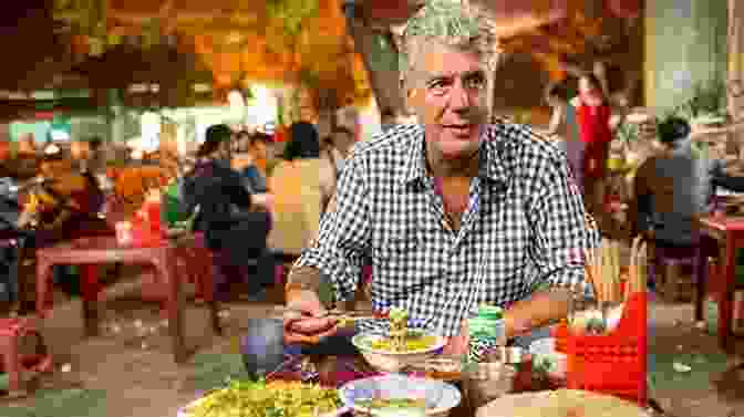 A Photo Of Anthony Bourdain Eating Street Food In Vietnam Appetites: A Cookbook Anthony Bourdain