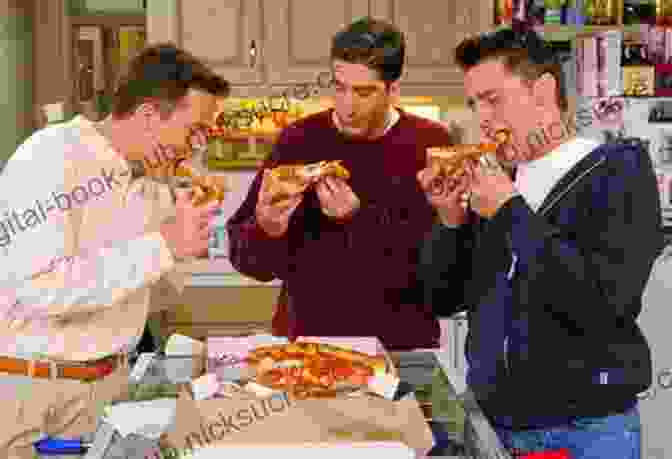 A Photo Of Joey Eating Pizza From The TV Show 'Friends.' The I Love Lucy Cookbook: Classic Recipes Inspired By The Iconic TV Show