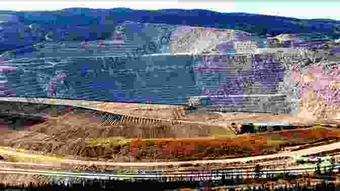 A Photograph Of The Highland Valley Copper Mine In The Canadian Rockies. Ghost Town Stories Of Alberta: Abandoned Dreams In The Shadows Of The Canadian Rockies (Amazing Stories)