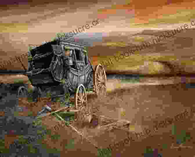 A Stagecoach Crossing A Vast And Rugged Landscape PEOPLE FROM THE OLD WEST THE OLD WEST TRAVEL GUIDE