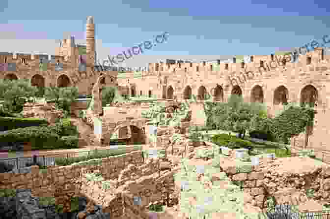 A View Of The Old City Of Jerusalem, With Its Ancient Stone Walls And Towers, Set Against A Backdrop Of The Mount Of Olives. Recollections Of Jerusalem Christopher Skaife