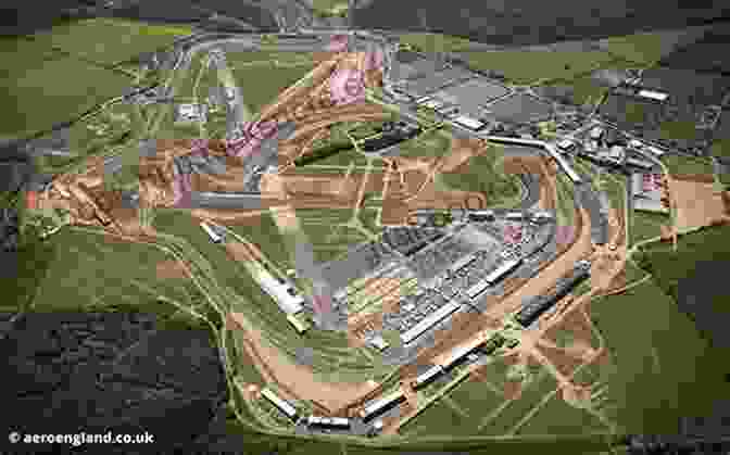 A View Of The Silverstone Circuit With Formula 1 Cars Racing On The Track Running With The Horses: A Memoir Of Travel Racetracks Foods