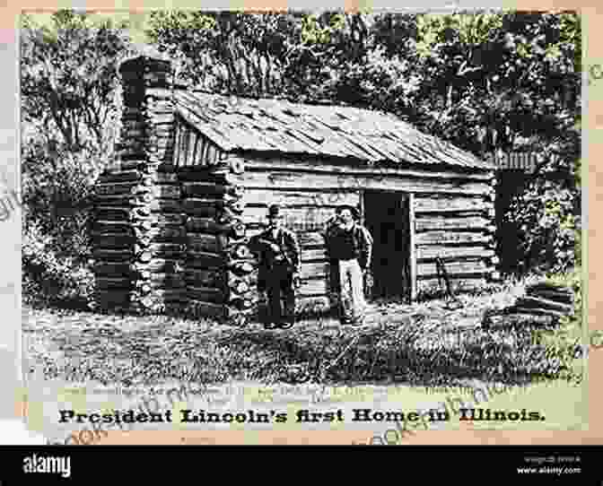 A Young Abraham Lincoln In Front Of A Log Cabin Gilbert Of Gilbert And Sullivan: His Life And Character