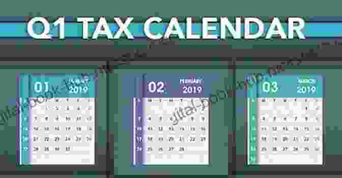 An Image Of A Calendar With Tax Deadlines Marked On It. Redefining Financial Literacy: Unlocking The Hidden Forces Of Your Financial Future