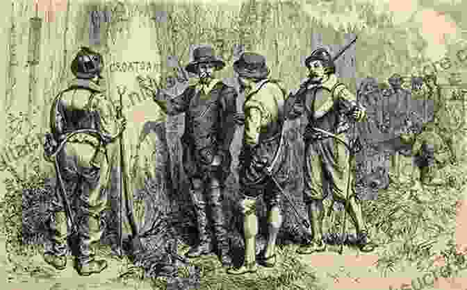 Drawing Of The Lost Colony Of Roanoke Richard Grenville And The Lost Colony Of Roanoke