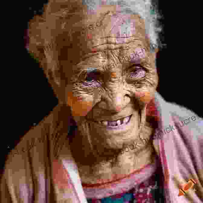 Elder Pauline Heider, An Omaha Woman Elder With A Vibrant Smile, Beaded Earrings, And A Colorful Shawl Women Elders Life Stories Of The Omaha Tribe: Macy Nebraska 2004 2005