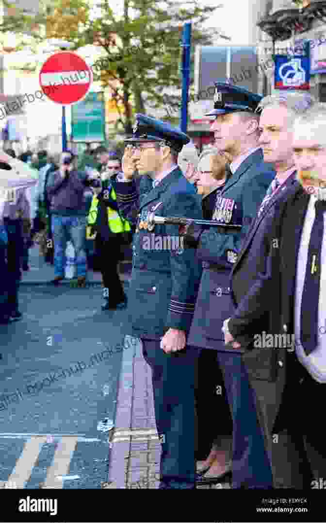 Ethan Saluting As He Marches Past The Reviewing Officer During His Retirement Ceremony Flying Freestyle: An RAF Fast Jet Pilot S Story