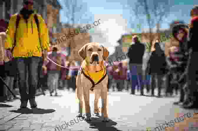 Guide Dog Leading Handler Safely Through Busy Street Through Gilly S Eyes: Memoirs Of A Guide Dog