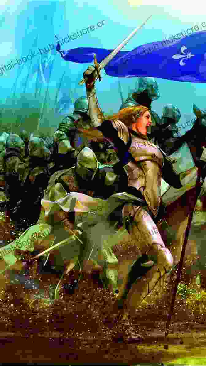 Joan Of Arc Leading The French Army Into Battle Joan Of Arc: A History