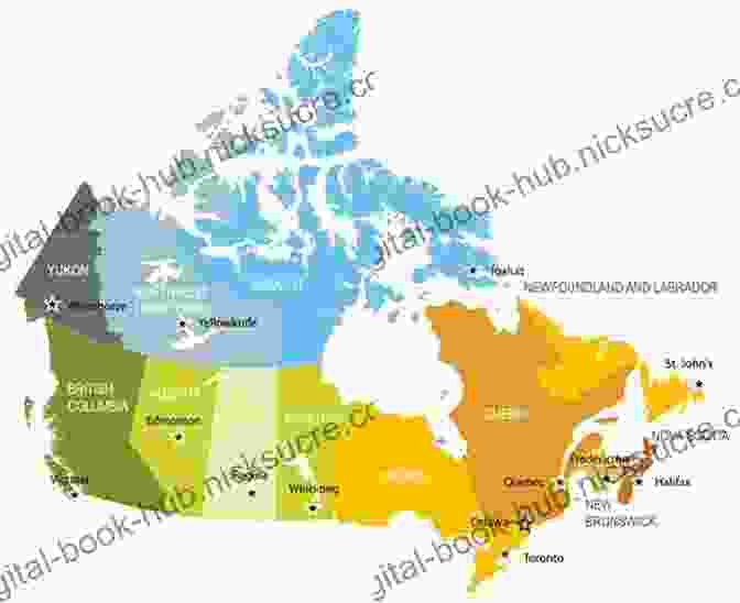 Map Of Canada Showing Its Provinces And Territories Now You Know Canada: 150 Years Of Fascinating Facts