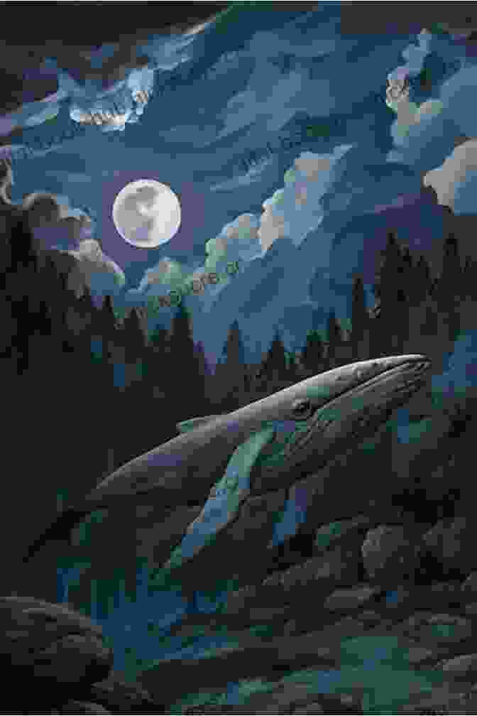 Moon By Whale Light, An Oil Painting By Sarah Graham, Depicts A Full Moon Hanging Resplendently In The Night Sky, Casting Its Silvery Radiance Upon The Calm Ocean Below. Two Magnificent Whales, Framed By The Celestial Spectacle, Gaze Up At The Moon With An Almost Human Curiosity, Their Eyes Reflecting The Cosmic Wonder Above. Moon By Whale Light: And Other Adventures Among Bats Penguins Crocodilians And Whales