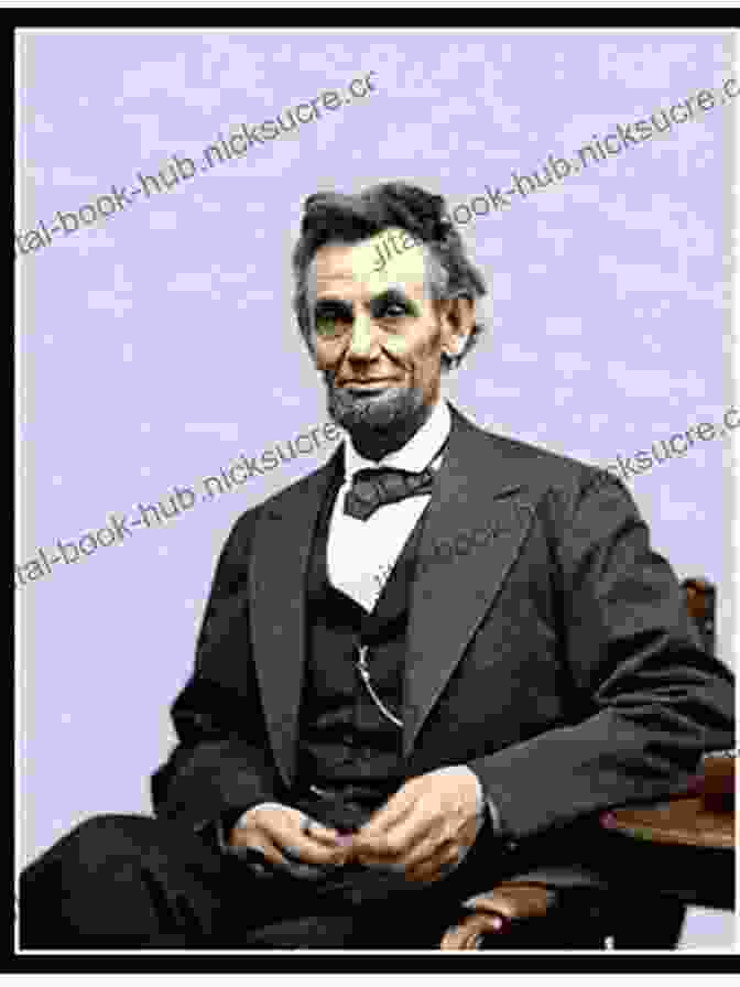 Portrait Of Abraham Lincoln Looking Serious And Pensive, With A White Shirt And Black Suit Lincoln On Race And Slavery