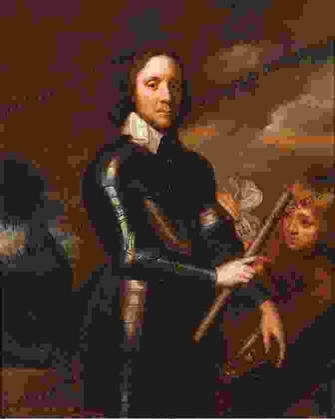 Portrait Of Oliver Cromwell By Robert Walker, Depicting The Lord Protector In A Stern And Commanding Pose, Wearing Armor And A White Cravat. Cromwell Antonia Fraser