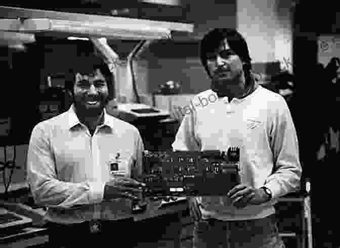 Steve Jobs And Steve Wozniak In Their Garage, Where They Founded Apple. Adventures Of An Apple Founder