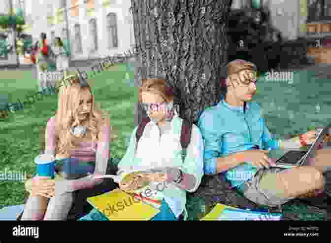 Students Diligently Studying Under A Tree Due To Limited Classroom Space Ten Days: An American Visits A Secondary School In Northern Uganda