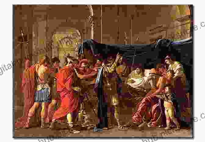 The Death Of Germanicus By Angelica Kauffman 56 Color Paintings Of Angelica Kauffman Austrian Neoclassical Painter (October 30 1741 November 5 1807)