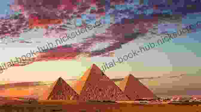 The Great Pyramids Of Giza At Sunrise Footprints In The African Sand: My Life And Times