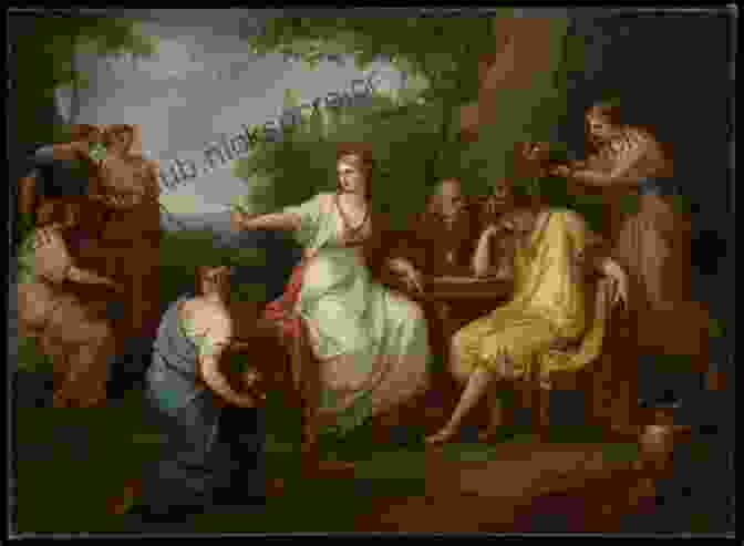 The Origin Of Painting By Angelica Kauffman 56 Color Paintings Of Angelica Kauffman Austrian Neoclassical Painter (October 30 1741 November 5 1807)