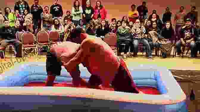 Two Wrestlers Covered In Gelatin Crazy Things One: Fun For All