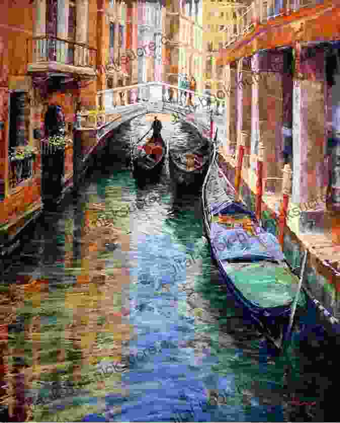 Watercolor Painting Of A Venetian Canal With Gondolas And Bridges By Rudolf De Lisle The Royal Navy And The Peruvian Chilean War 1879 1881: Rudolf De Lisle S Diaries Watercolors